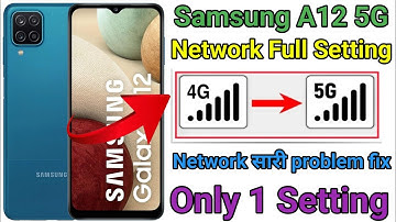 Samsung A12 Network problem 2025 // How to Solve Network problem in Samsung A12 2025