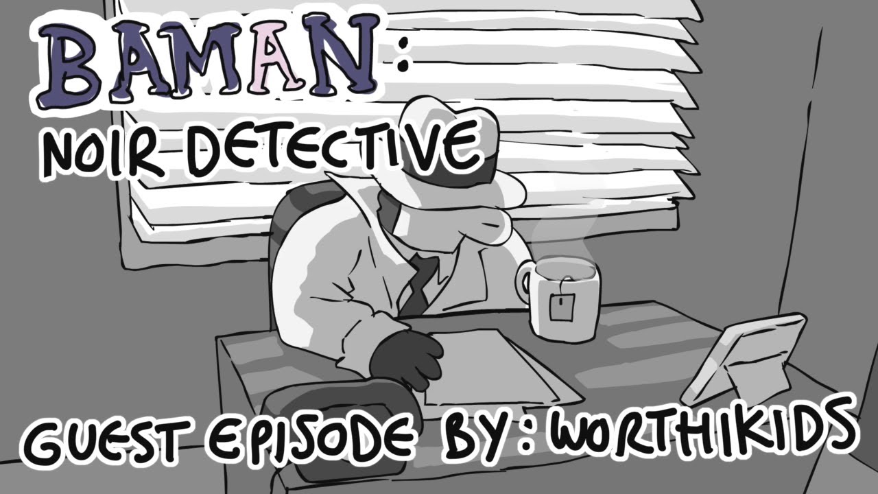 BAMAN PIDERMAN - BAMAN NOIR DETECTIVE - by Worthikids