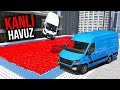 Büyük Ticari Arabalar Kanlı Havuz Parkurunda YENİ SERİ !!! GTA 5