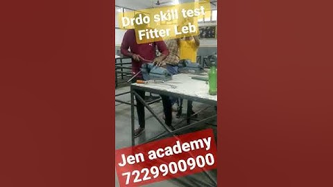 Fitter Lab JEN Academy Jaipur : DRDO Skill Test Practical
