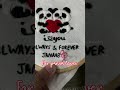 Love panda | gift for g.f and b.f #love #gift #artandcraft