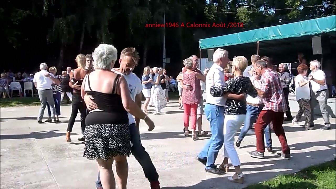 Thé dansant A Calonnix le 19/8/2018