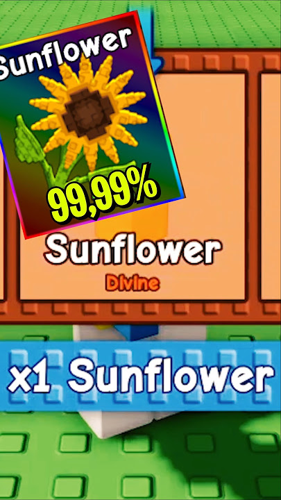 Rahasia Sun Flower Seed 99,99% Chance dapet di Grow a Garden.. 😱 #roblox #growagarden