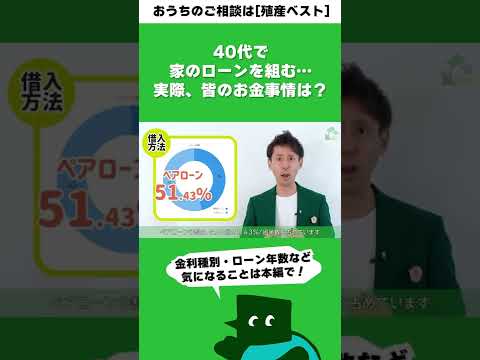 40代の住宅ローン。年収どのくらいあれば大丈夫？#shorts