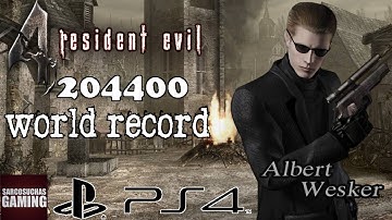 RE4 PS4 Mercenaries - Wesker - Village - 204400 Former WR