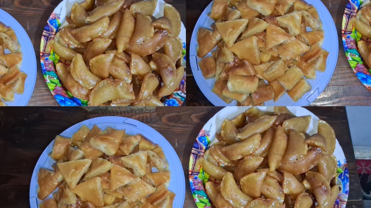 جلش وقطايف حلويات رمضان المبارك 👌