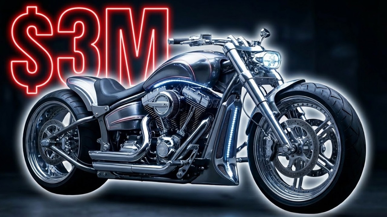 Мотоцикл за 3 миллиона долларов, которого НИКТО никогда не будет иметь.