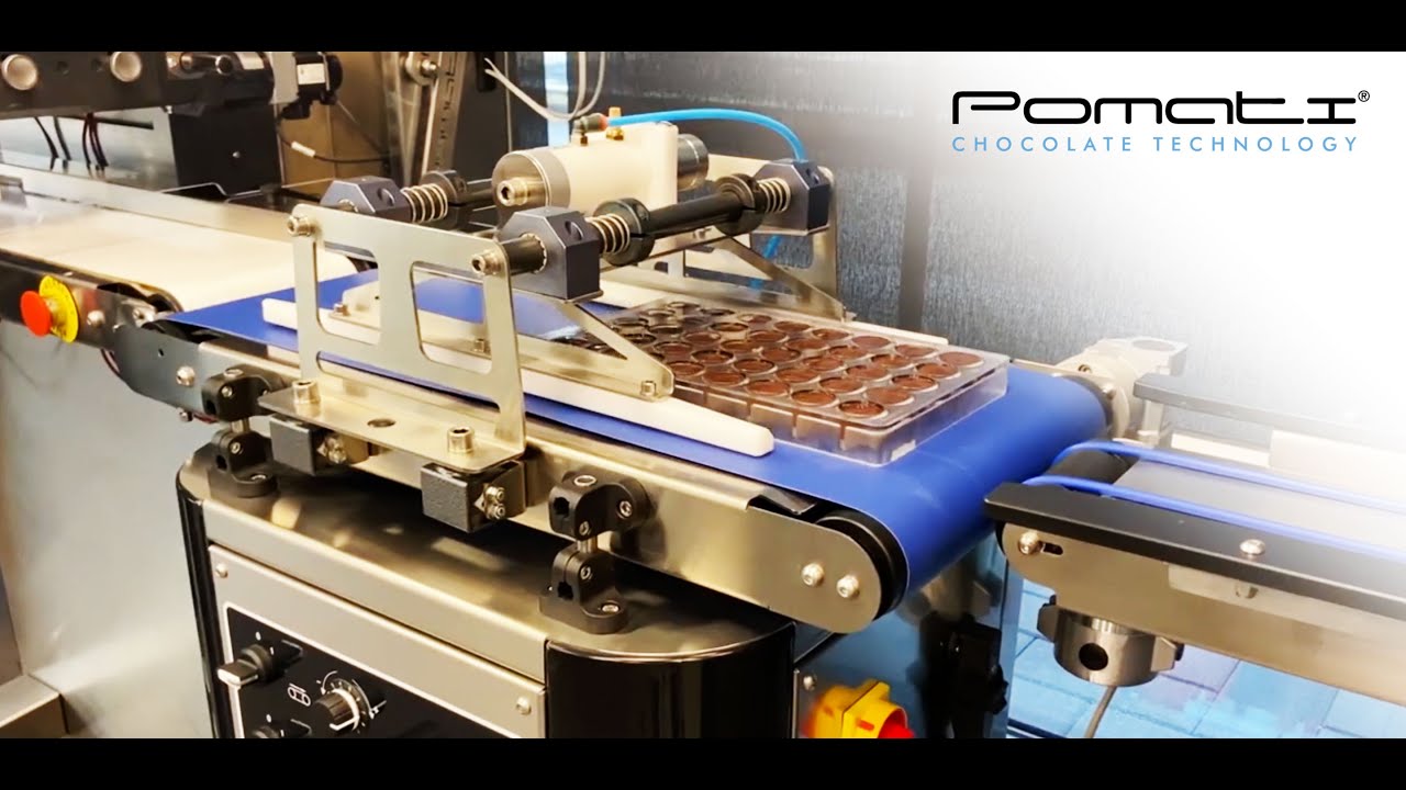 Pomati | Video Tutorial: Tavolo vibrante per One Shot Depositor Chocolate Machine (OSD)