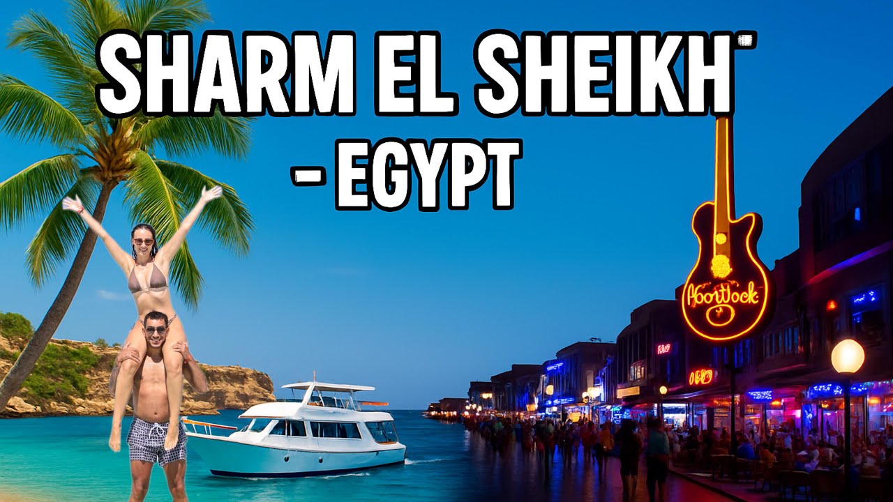 Sharm El Sheikh is UNREAL! 🌴 Egypt’s Tropical Paradise + Nightlife Tour ✨ #egypt #adventure #travel