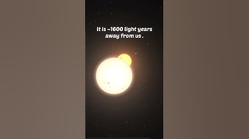 UNIQUE BINARY STAR SYSTEM IN MILKY WAY !! #universe #shorts #science #space #facts #wow #new