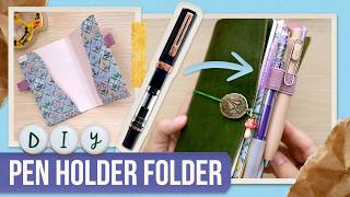 Your Journal Needs Pen Loops and Pockets.