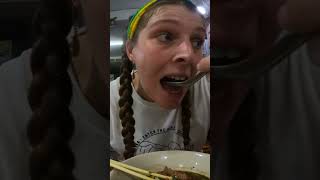 Trying Spicy Pork Soup in Bangkok ??