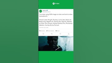 This is the most in-depth and longest Gen AI narrative film project. It was created by one person.