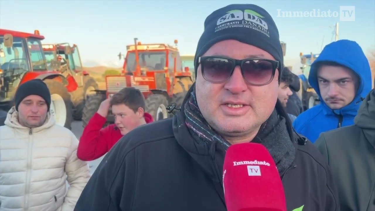 CANDELA, LA PROTESTA DEGLI AGRICOLTORI