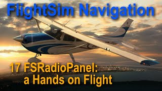 Flight Sim Navigation 17 FSRadioPanel Hands on Flight screenshot 2