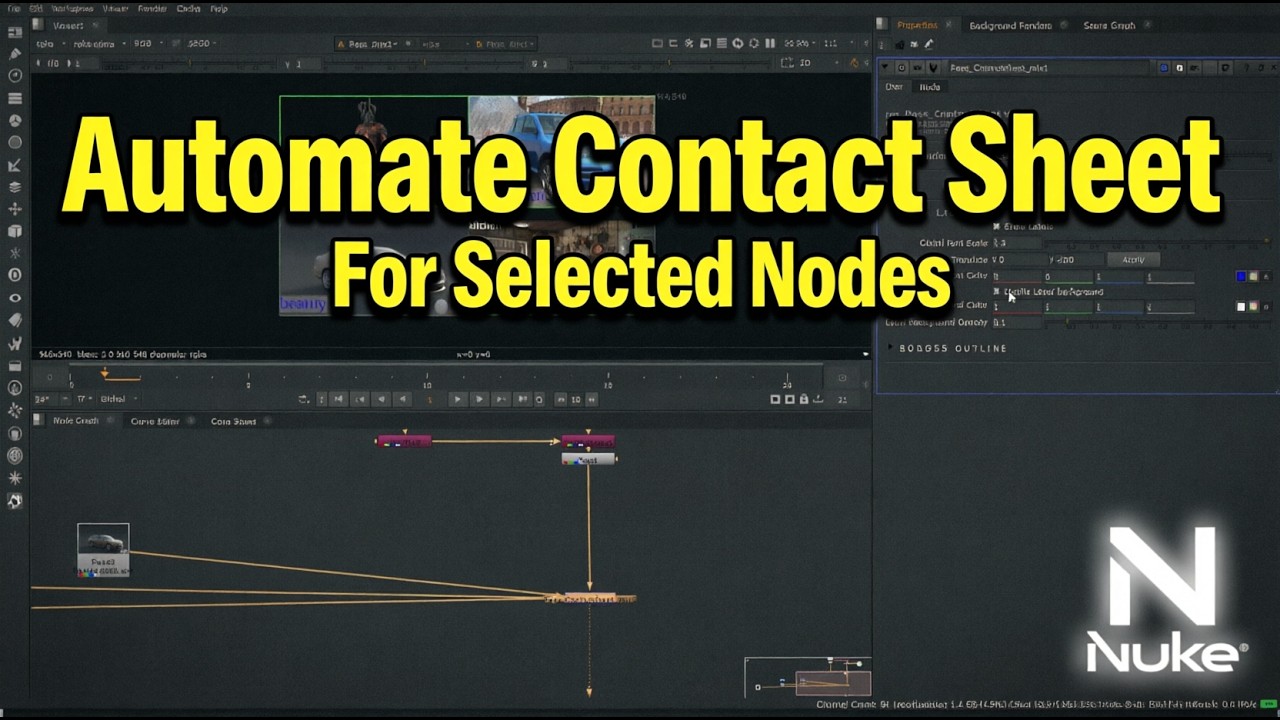 Automate your Contact-sheet in Nuke