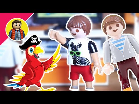 بغبغان دخل من الشباك بهدل ميزو وموتنا من الضحك عائلة يوسف افندى قصص اطفال