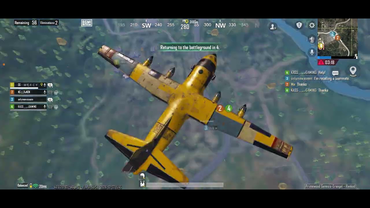 RANK PUSH GAMEPLAY | BGMI 4.2 UPDATE