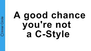 🔵 C Style: Cracking the Code of Silent Observers! Understanding Stoic Personalities