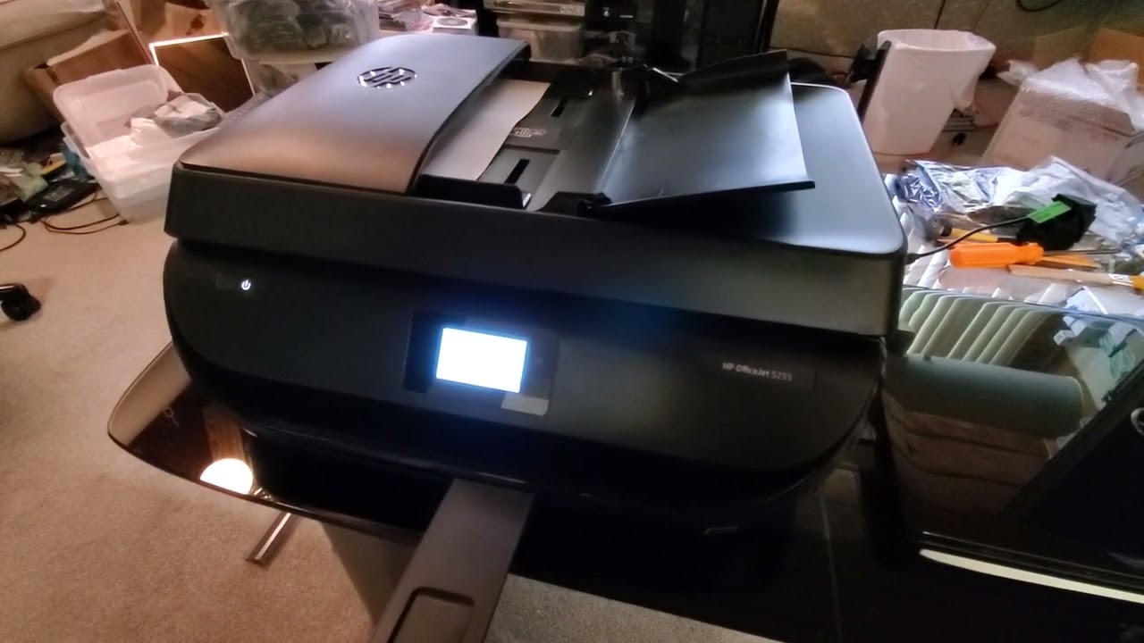 HP OfficeJet 5255 - Feed Copy Test