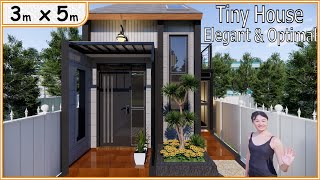 Tiny House 3x5 Meter | Elegant Dan Optimal