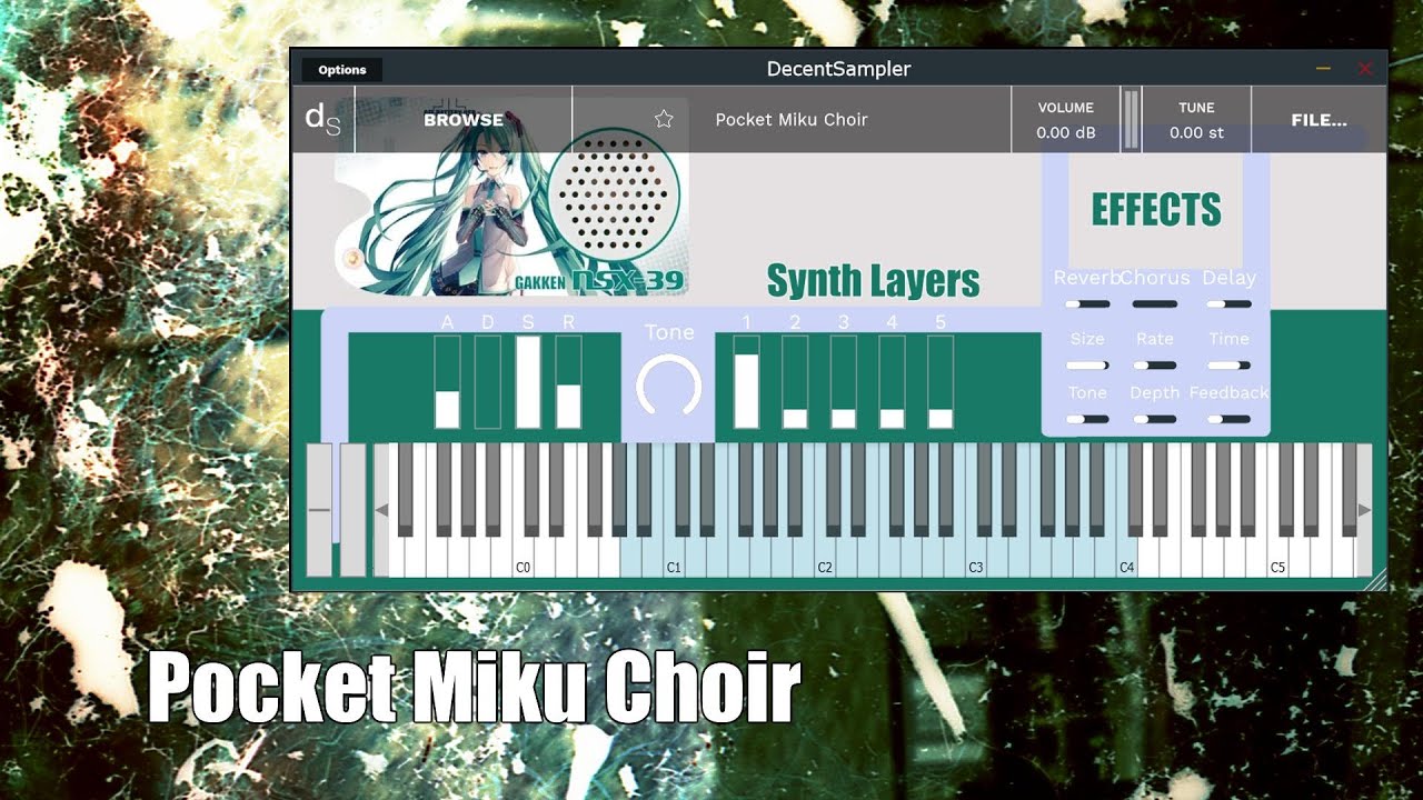Pocket Miku Choir (NSX-39) (Plus a Free Decent Sampler VST) - YouTube