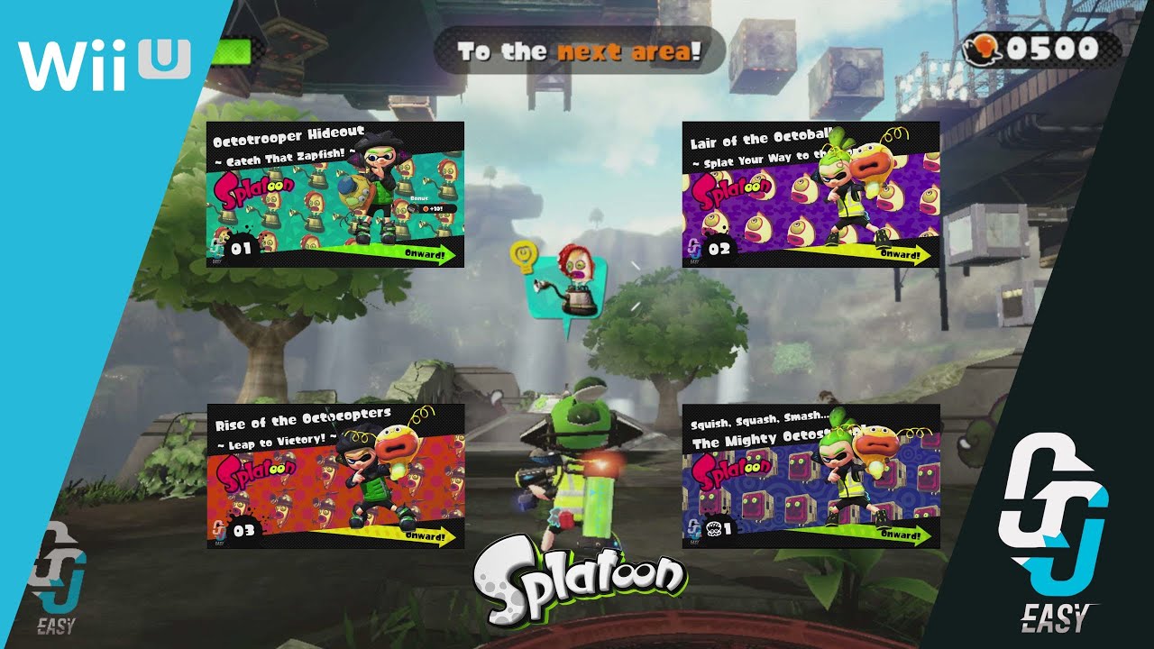 Gameplay #1 - Splatoon (Octo Valley) - Nintendo Wii U
