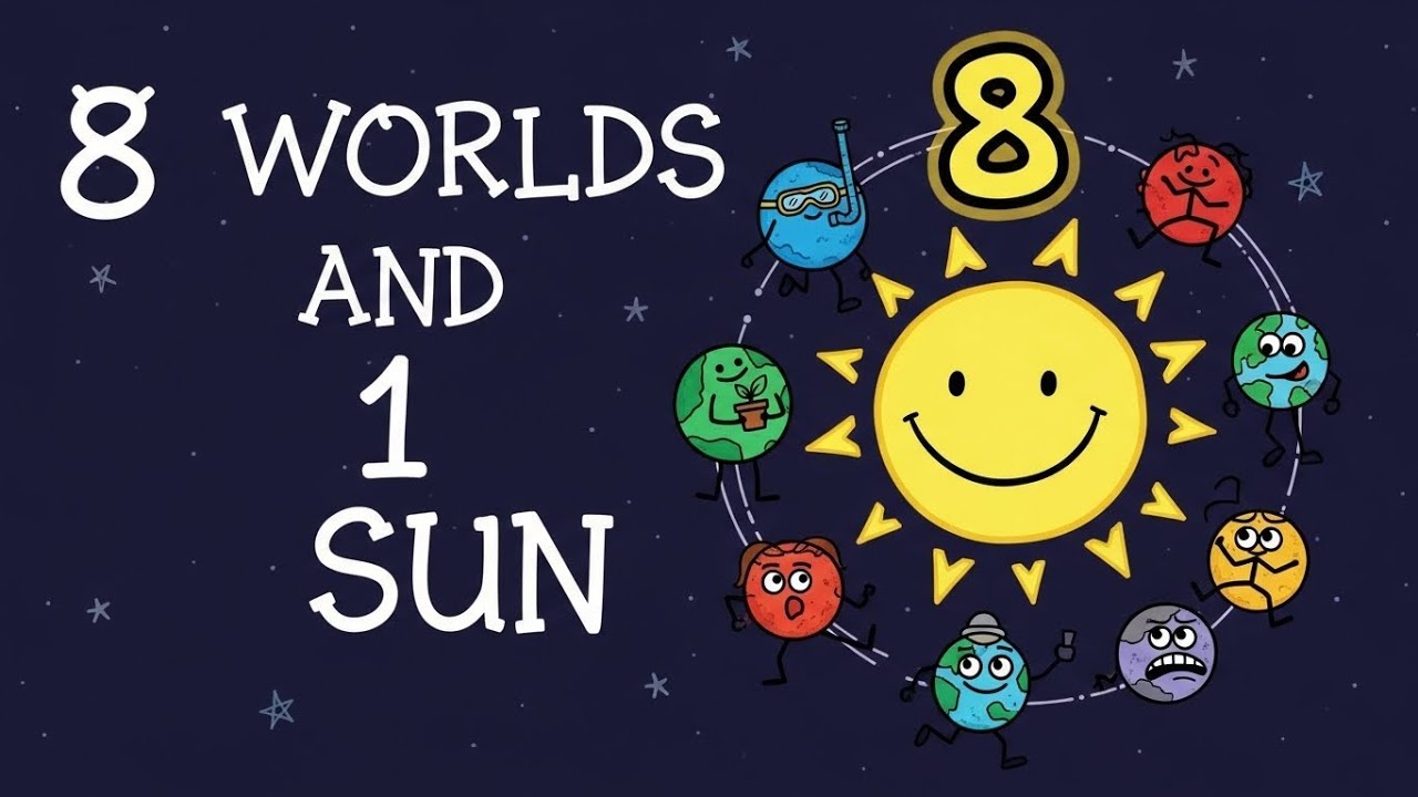 1 Sun, 8 Worlds – Why Every Planet Is Completely Different
