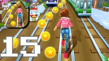 Subway Princess Runner - Gameplay Walkthrough Tutorial Part 15 All Levels Mobile Game (Android, iOs)