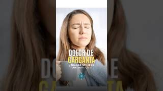 ¿Cuándo SÍ y cuándo NO tomar antibiótico para una faringitis?  #sabiasque #doctor #fiebre