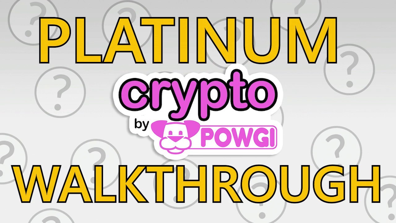 Crypto By POWGI: Platinum Walkthrough