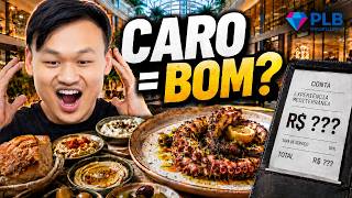 PAULO CHAINA FOI COMER NO SHOPPING MAIS CHIQUE DO BRASIL
