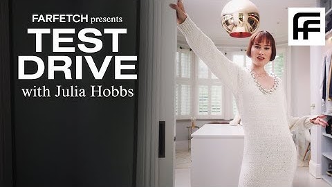 Fashion Editor Julia Hobbs Tests a Bold Winter White Look | Test Drive | Farfetch