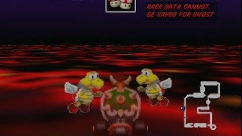 What if Bowser dies in Mario Kart 64 Hooting Time?