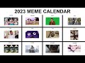 The most popular memes of 2023 full