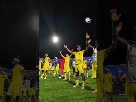 Cristiano Ronaldo led Al Nassr's celebration 🤩⚽️ (Via @alnassr/IG)