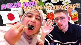 ARAFAH SUSHI DATE BARENG BULE DI JEPANG!! TAPI...