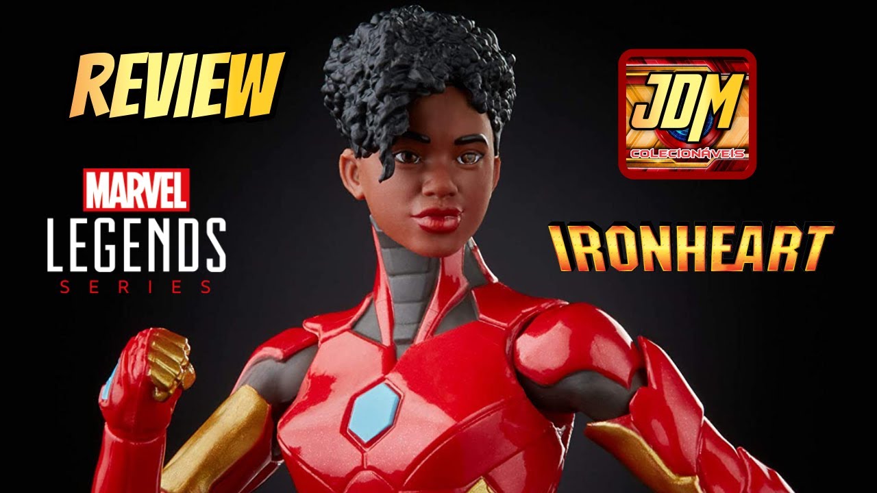 Iron Heart Marvel Legends / (Coração de Ferro) Review / Hasbro YouTube