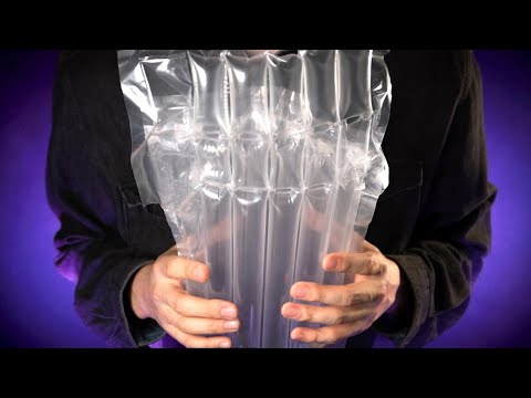 ASMR Crinkly Plastic Sounds for Sleep😴 뽀글뽀글 끈적끈적! 중독적인 비닐 소리 (섬세한, 느린, 잠오는)