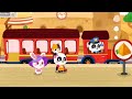 Captain Kiki’s Dropping Passengers at Every Stop | BabyBus Train Episode 2