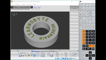 Heidenhain TNC640 -  Special Cycles | ENGRAVING (Cycle 225, DIN/ISO: G225) -Arc pattern - Tutorial 2