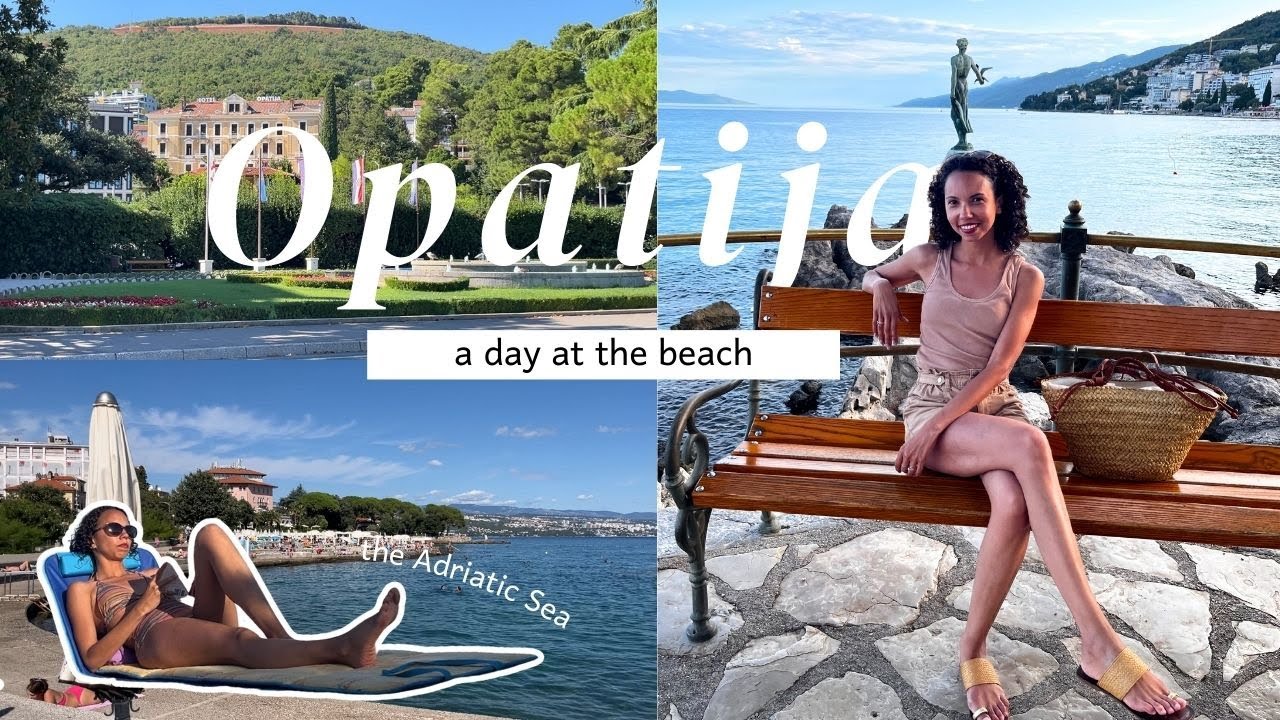 Beach day in Opatija - Croatia | a beautiful coastal town