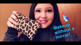Doing My Makeup Without A Mirror Challenge
