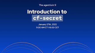 CFEngine: The agent is in 9 - Introduction to cf-secret