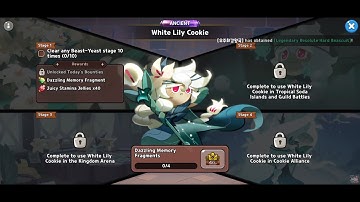 Might of the Ancients Part 2: Complete Walkthrough Stage 1~4 (White Lily Cookie) Cookie Run Kingdom