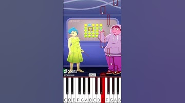 Line Maze Challenge (@fash) Inside Out Animation - Octave Piano Tutorial