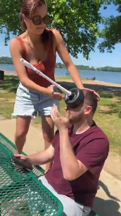 She got him GOOD this time!