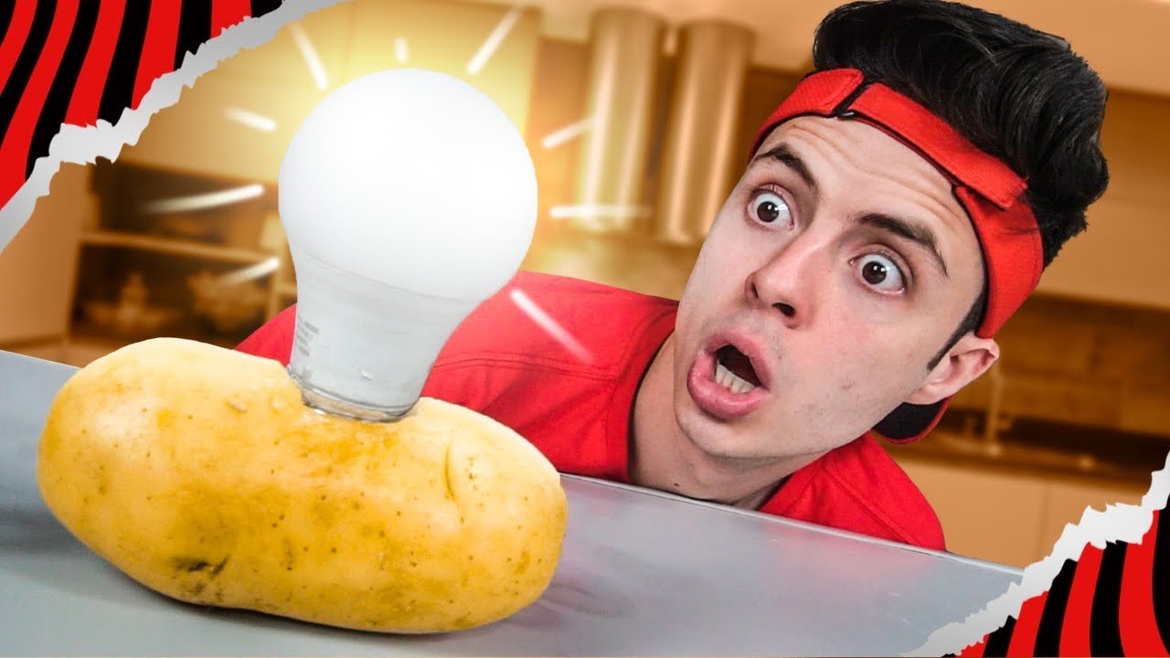 Como Acender Uma Lâmpada Com Uma Batata
