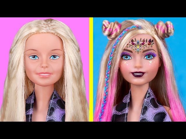 Novo Salãozinho De Beleza Da Barbie Com Cartela De Maquiagem