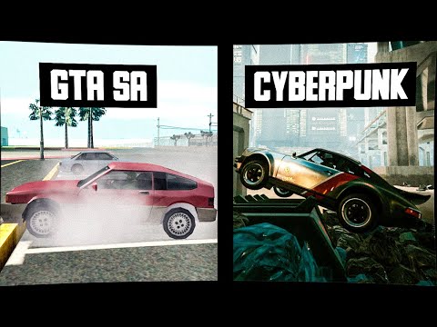 Видео: Физика GTA San Andreas лучше чем в Cyberpunk 2077